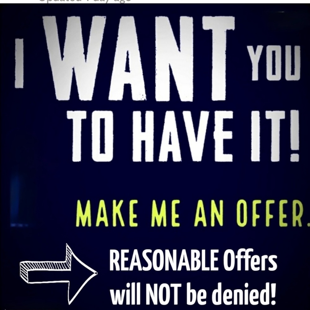 MAKE ME A REASONABLE OFFER